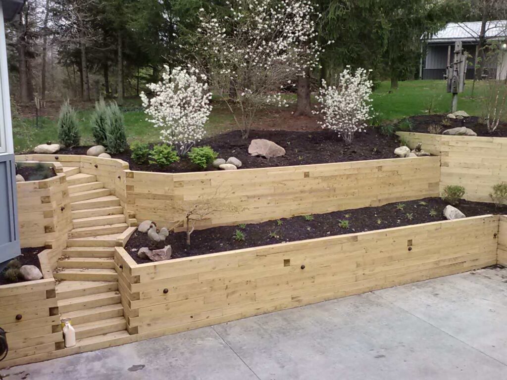 Timber Retaining Wall Contractor Near Me